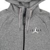 Jordan Printed Logo Zip-Up Hoodie Men Tops Grey CQ7706-091