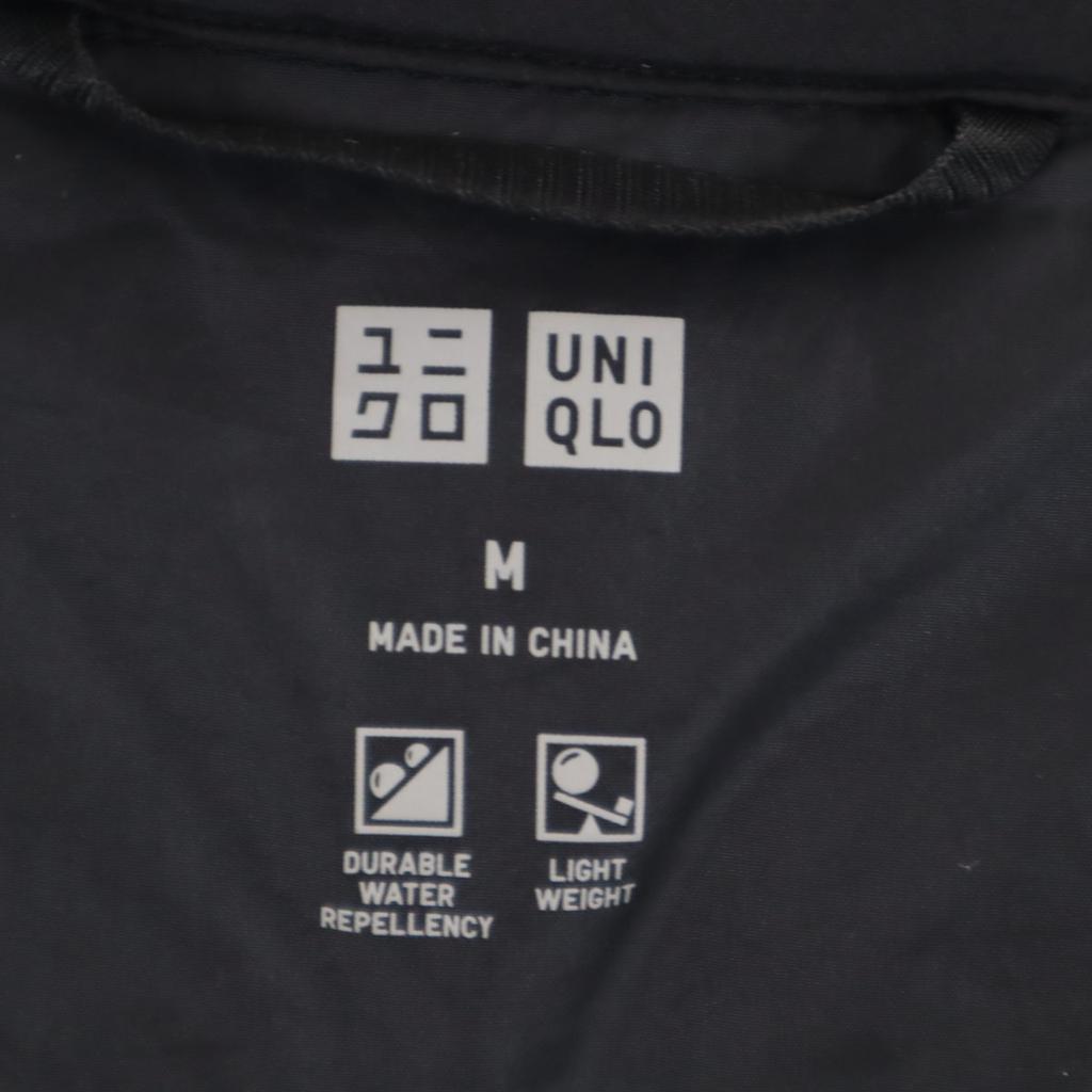 Uniqlo Ultralight Seamless Down Parka M Black With Storage Bag Women Used