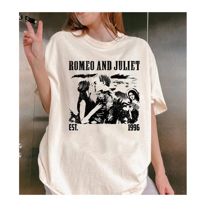 Romeo And Juliet T Shirt Movie Vintage Midcentury For Him Retro