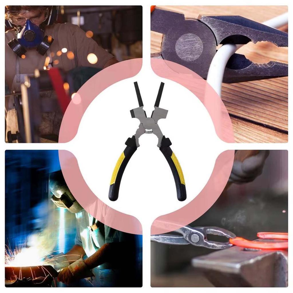 8 Inch Automotive TIG Welding Pliers, Multi-Functional Argon Mig Arc Soldering Auxiliary Pliers