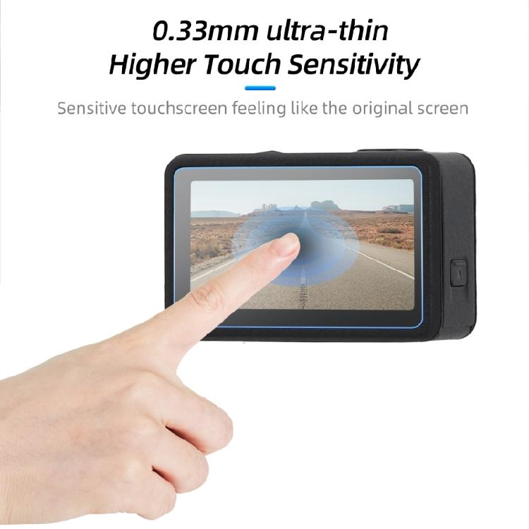 Thin High Hardness Screen Guard for Action 5Pro Camera, AntiFingerprint Protections