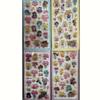 Set of Four Relief Stickers Pretty Guardian Sailor Moon Cartoon Anime Diy Phone Case Computer Birthday Gifts for Boys and Girls
