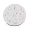 Cake Decorating Tools DIY Sea Creatures Conch Starfish Shell Fondant Cake Candy Silicone Molds Creative DIY Chocolate Mold