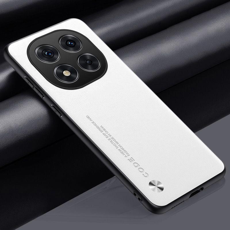 

Чехол из ПУ кожи для Redmi Note 14 Pro Plus Задняя крышка Силиконовый чехол для телефона для Xiaomi Redmi Note 14 Pro 4G 5G 14S Capa Защита Redmi Note 14 5G белый