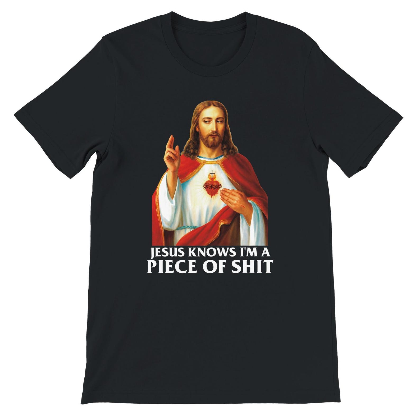 Jesus Knows I m A POS T-Shirt S
