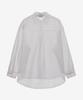 MIND BRIDGE WOMEN [W] Sheer Stripe Oversized Shirt - 3 Colors