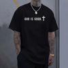 2026 New Arrival Unisexs Tshirt High Quality 100 Cotton Short Sleeve Top God Is Good Printed Tshirts Summer Casual Fashion Tees