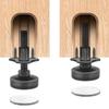 Practical Furniture Leg Levelers 3/8Inch 16 Thread Adjustable Height Stability Feet 4 Pack with Felts Pad Home Accessory