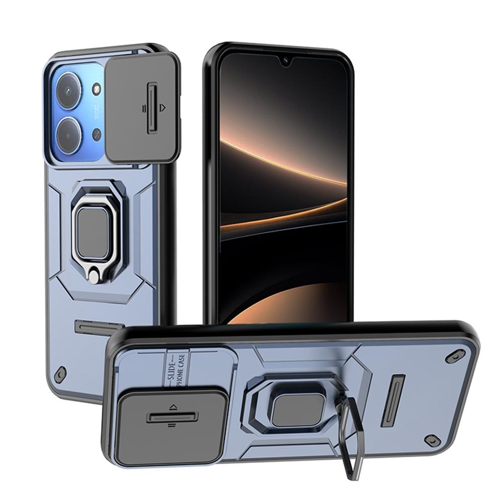 

Для Xiaomi Redmi 15C 4G Чехол Противоударный Броня Магнитный Держатель Кольцо Чехол Для Redmy 15C 15 C Redmi15C 4G Защитная Крышка для Объектива For Redmi 15C 4G синий