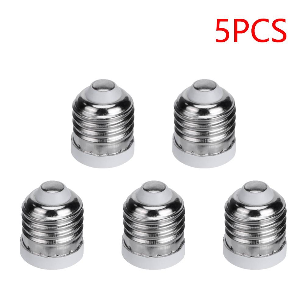 E26 auf E12 Fassungsadapter Schraubbare Lampenfassung Flammhemmender Glühbirnenkonverter Lampensockeladapter für den Heimgebrauch