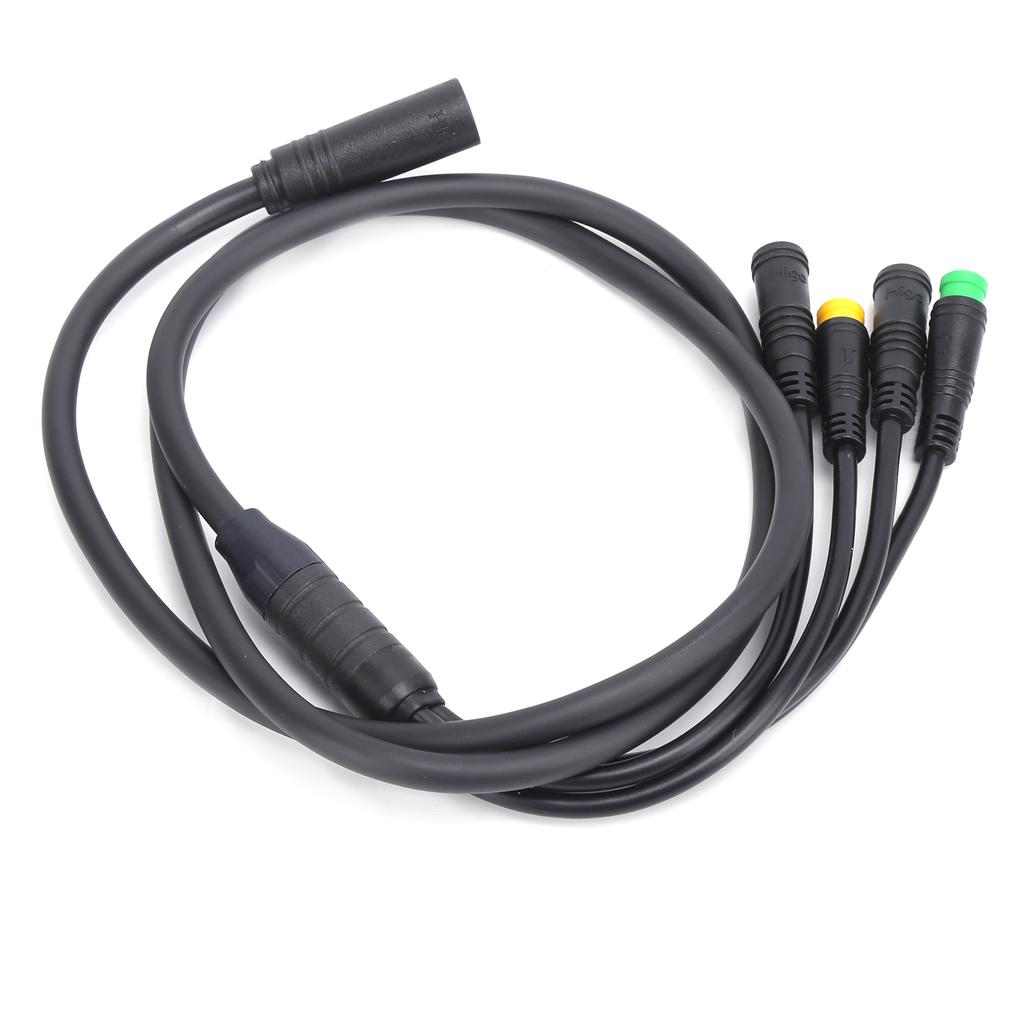 Waterproof 1T4 Electric Bike Cable Harness Gear Sensor Extension Cable for BAFANG BBS01BBS02 Mid