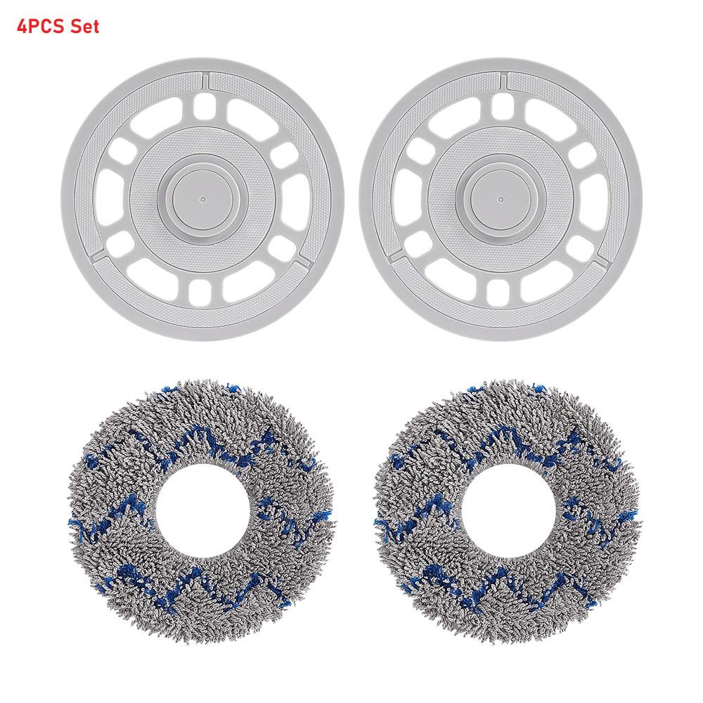 Mop Rag Holder Mount For Ecovacs Deebot X5 Pro X5 Max Robotic Vacuum Mop Pad Bracket Mop Cloth Holder Replacement Part