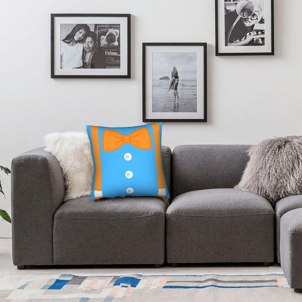 Cartoon B-Blippiing Pillow Case Custom Pillow Cover Kawaii Pillowcases For Sofa Bedroom Home Decor