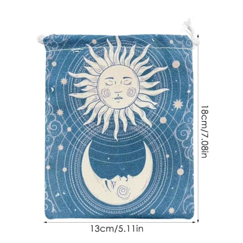 Tarot Card Holder Pouch, 1318cm Tarot Card Storage Bag, Drawstring Bag, Jewelry Storage Bag, Small Item Drawstring, Drawstring Pocket, Unique Tarot Ca