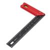 Right Angle Ruler 12 Inch Aluminium Alloy Multifunctional High Accuracy Thickened L Square Ruler