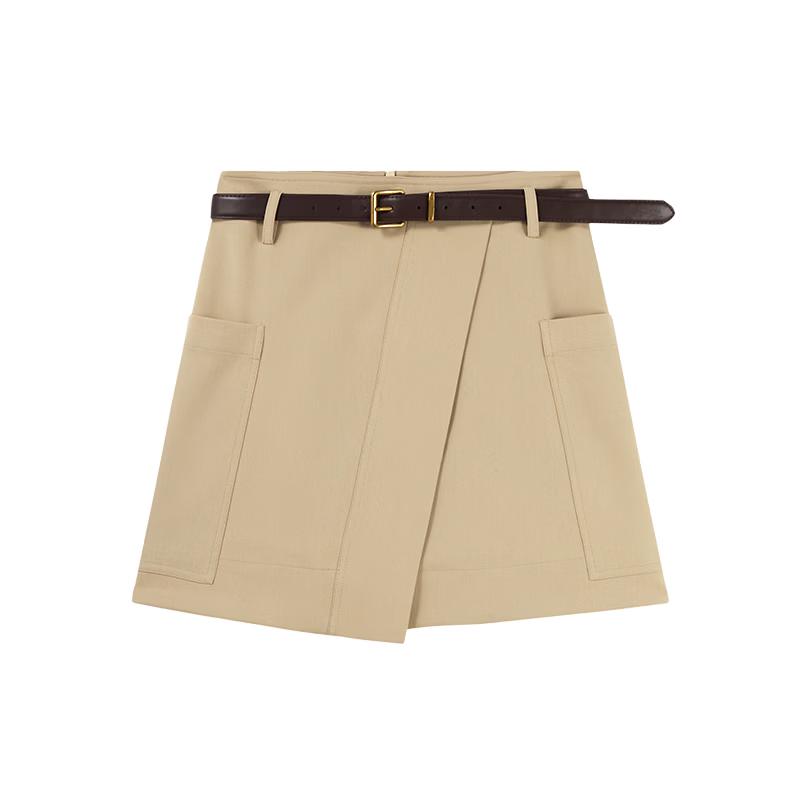 

Women s Casual Anti-Exposure Skirt Shorts S