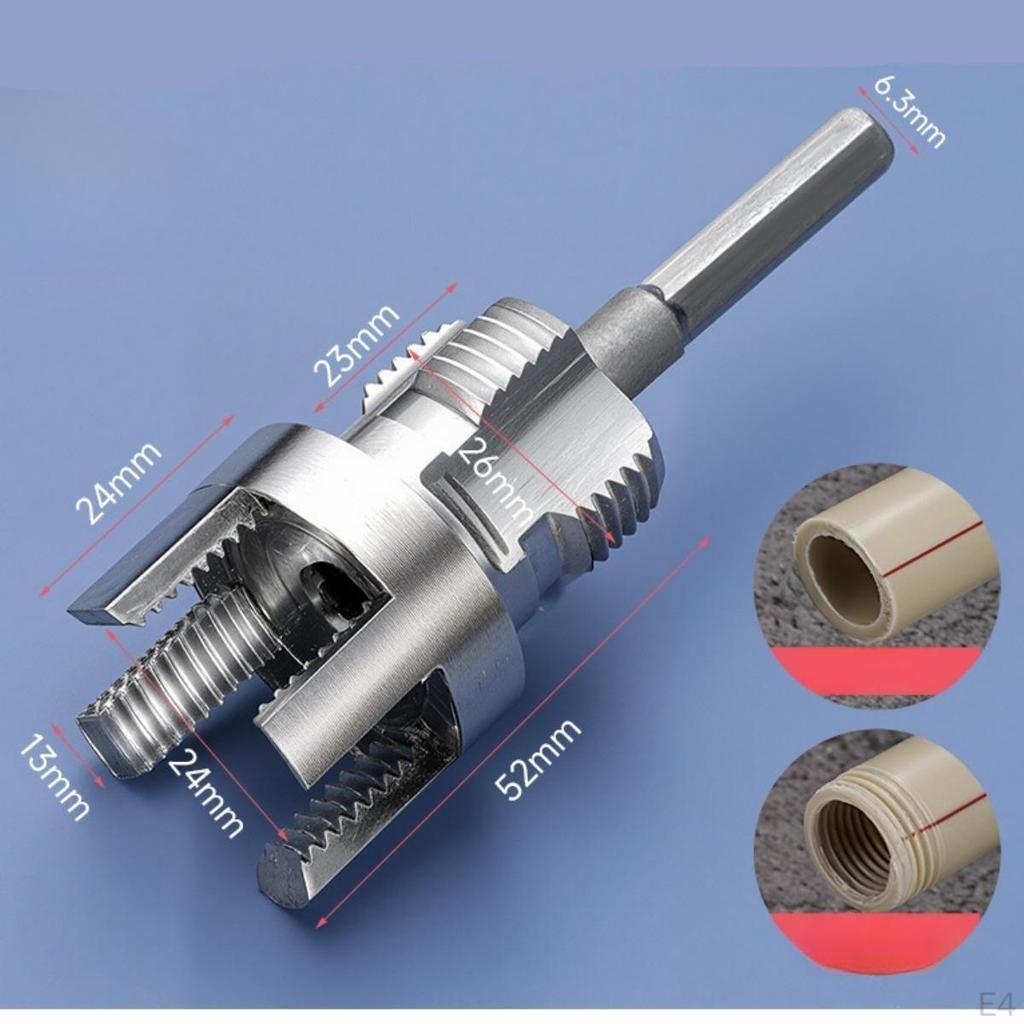 Pipe Thread Cutter, Complete Set for Do-yourselfers with Internal And External Threads