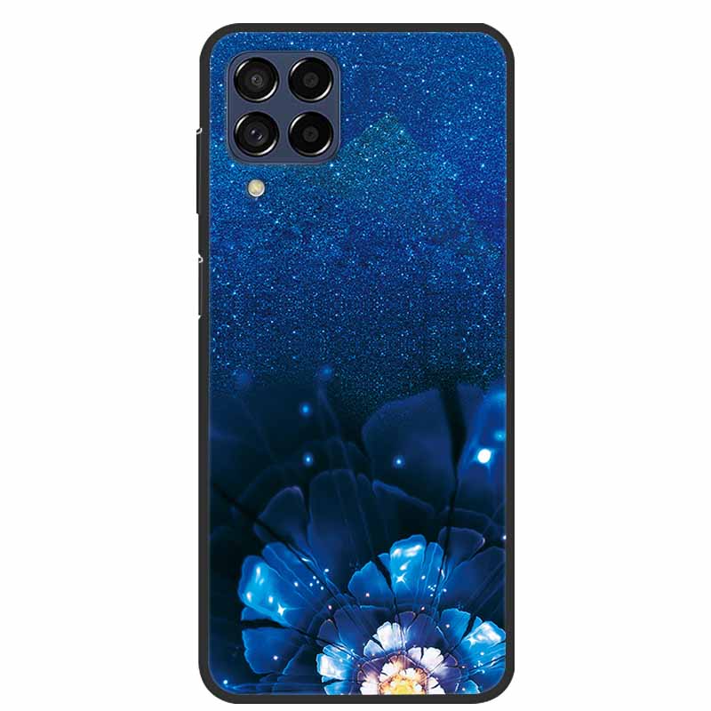Für Samsung Quantum3 Hülle Blumen TPU Weiches Silikon Rückabdeckung Handyhülle Für Samsung Galaxy Quantum 3 5G Hülle SM-M536S Funda