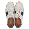 SAINT LAURENT PARIS Suede low-cut sneakers/ shoes 45 Beige / navyUsed