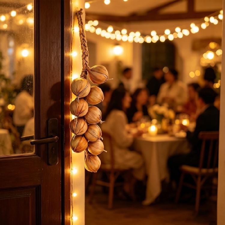 Kunstmatige Knoflook Ui Realistische Knoflook Ui Groente Keuken Decoratie voor Decoratie Mand Display Fotografie