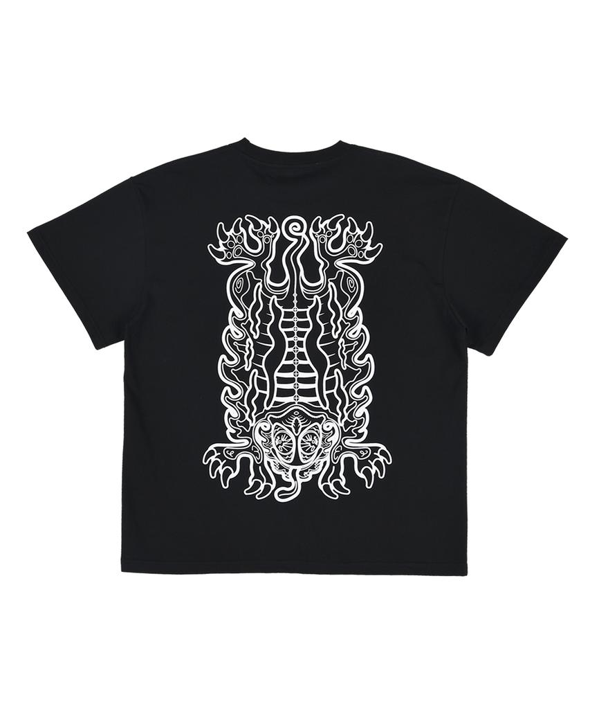 Ialeseuko Chameleon Feeling T-Shirt_Black