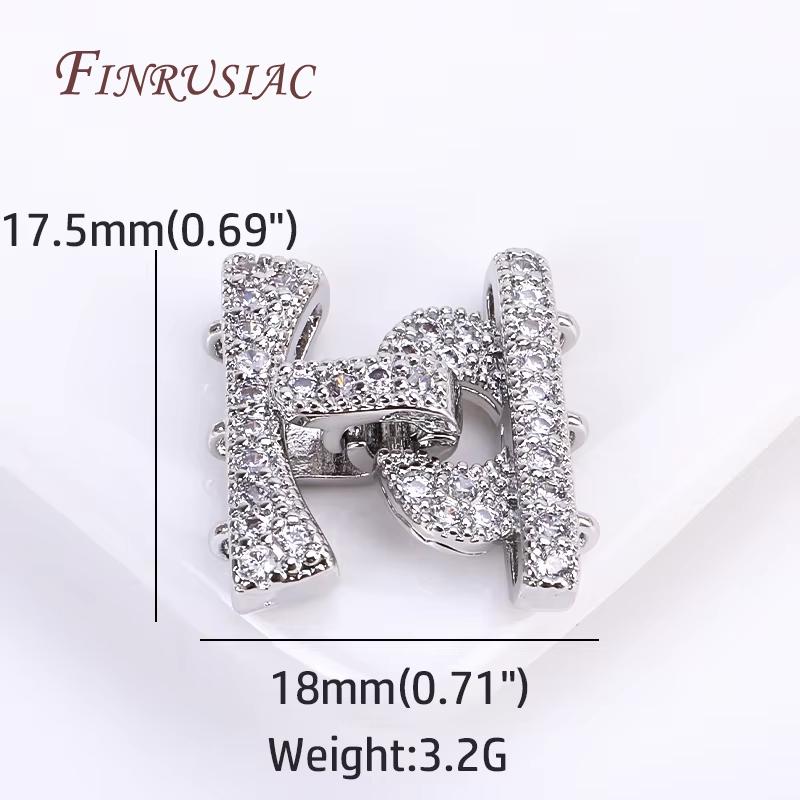 3 Styles 18K Gold Plated Multi-row Pearl Clasps For Necklaces Making,Bracelets Clasp Connectors For Jewelry DIY Accessories