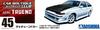 Aoshima Bunka Kyozai Scale The Tuned Car Series 45 Car Boutique Club Toyota AE86 Trueno 1985 Plastic Model 1/24 No.