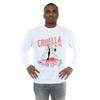Disney Mens Cruella De Vil Dalmatians Sweatshirt