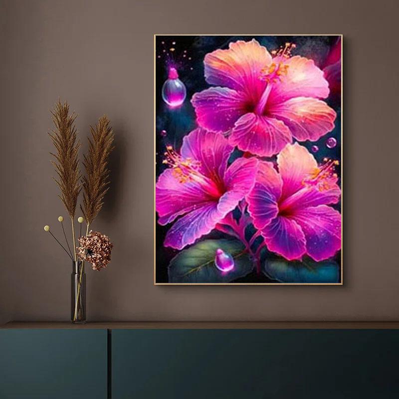 Diamond Painting Set 50x70 Cm – 5D Strass-Bild, Vollbohrer, Für Erwachsene & Kinder
