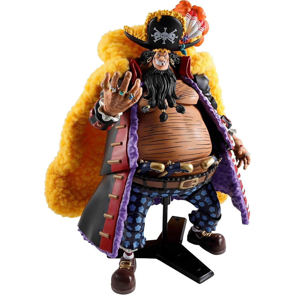 TAMASHII NATIONS S.H. Figuarts One Piece Marshall D. Teach 245mm PVC ABS Fabric Painted Action Figure
