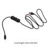 Convenient USB To Micro USB Charge Cable with Power Control Button for Tablet Office Desk Light Cooling Fan Bedside Lamp