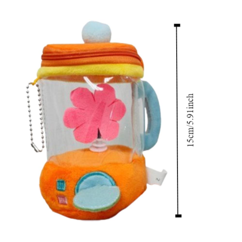Rope Rotation Stuffed Flower Doll Pull Rope Plush Juicer Doll Plush Flower Juicer Toy  Home Decor