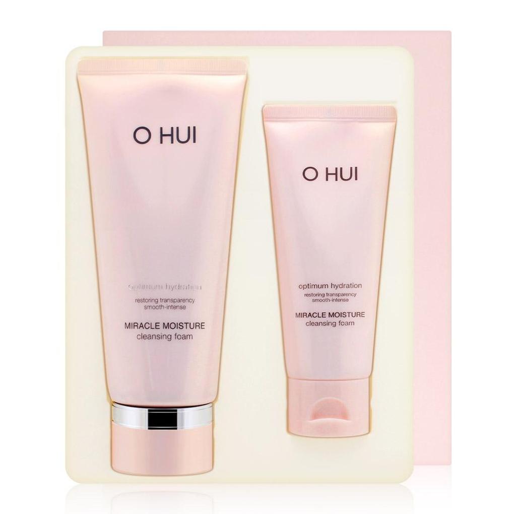 Специальный набор очищающей пенки Ohui Miracle Moisture