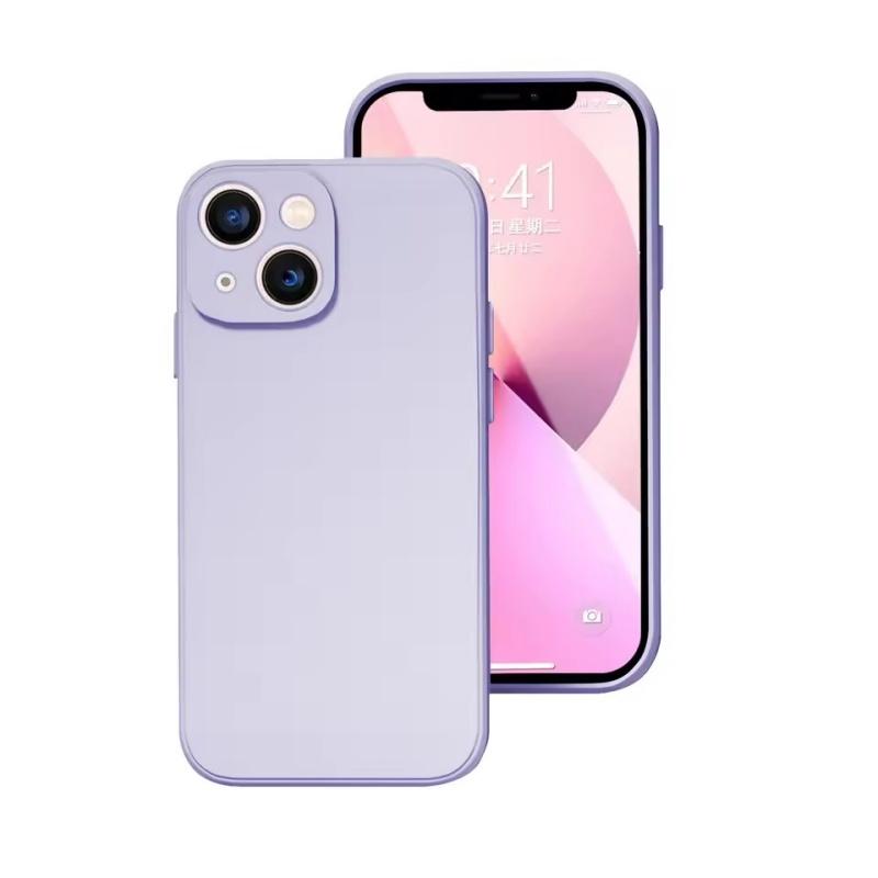 Handyhülle für iPhone 16 15 14 Plus 13 12 Mini 11 Pro Max Xs X Xr 7 8 Bonbonfarbe Original Flüssigsilikon Weicher Schutz Rückseite