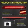 Powerful 8200175538 Car 3RD Third Brake Light For Renault Megane MK2 MK II 2003-2008 Rear Tail Light LED High Third Stop Lamp Pa