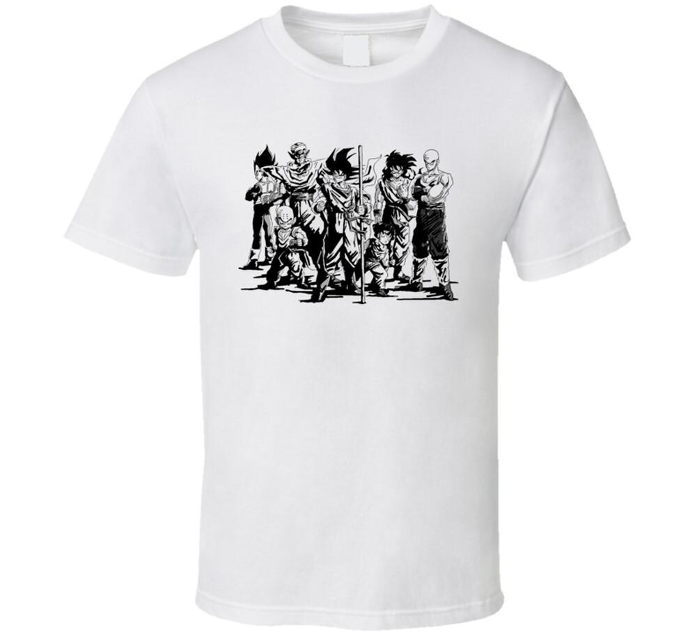 Dragon Ball Z Characters T Shirt Mens Womens Tees Top 2XL