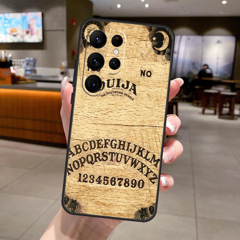 Ouija Board Phone Case For Samsung Galaxy S25 S24 S22 S21 Ultra S23 FE S9 S10 S20 Plus S25 FE Soft Cover