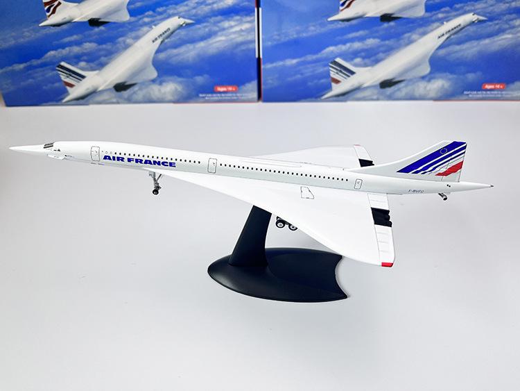1:200 Scale Concorde Supersonic Jet Model - Alloy Static Display Collection