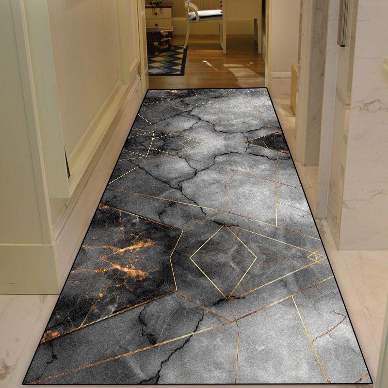 

Современный абстрактный ковер для коридора Вилла Лестница Прихожая Домашний декор Ковровые дорожки Нескользящие Моющиеся Кухонные коврики для прохода 160*200cm