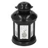 LED Lantern Lamp Cute Vintage   Battery Powered ABS Decorative Camping Lantern for Party Bar Cafe