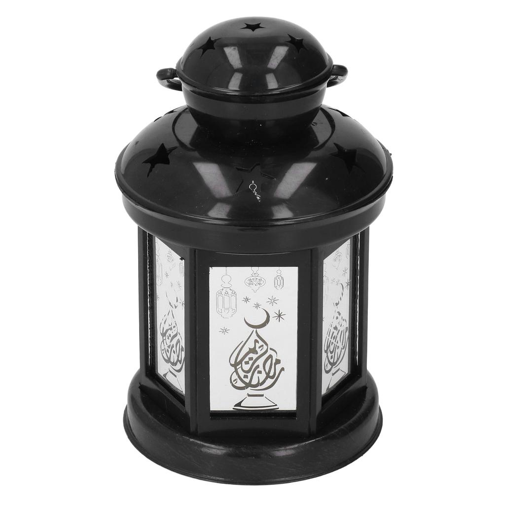 LED Lantern Lamp Cute Vintage Battery Powered ABS Decorative Camping Lantern for Party Bar Cafe