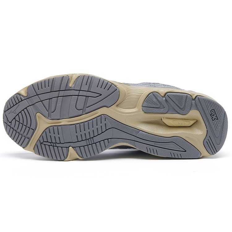 Mizuno LG 90S EC Durable Non-Slip Low-Top Running Shoes Unisex Sneaker Gray D1GH212514