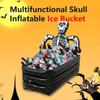 Halloween Decoration Skull Ice Bucket Halloween Party Supplies Beverage Bucket Halloween Decorations Storage Bucket Ice Trough