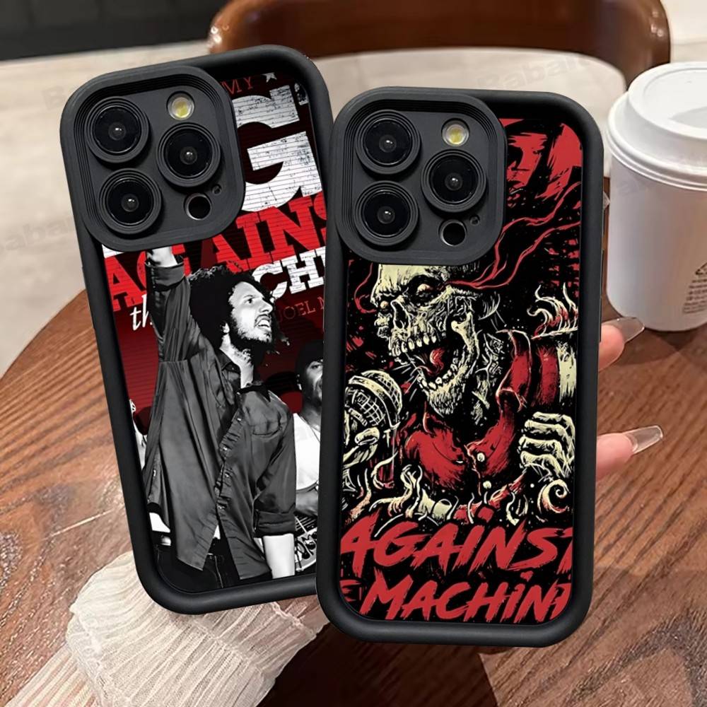 Band Rage A-Against The M-Machine Classic Phone Case For IPhone 17 16 15 14 13 12 11 Air Plus Pro Max Soft Back Cover