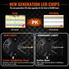 4/ 7 Inch 120W Combo Off Road Led Light Bars Spot Flood Beam for Work Driving Offroad Boat Car Tractor Truck 4x4 SUV ATV 12V 24V