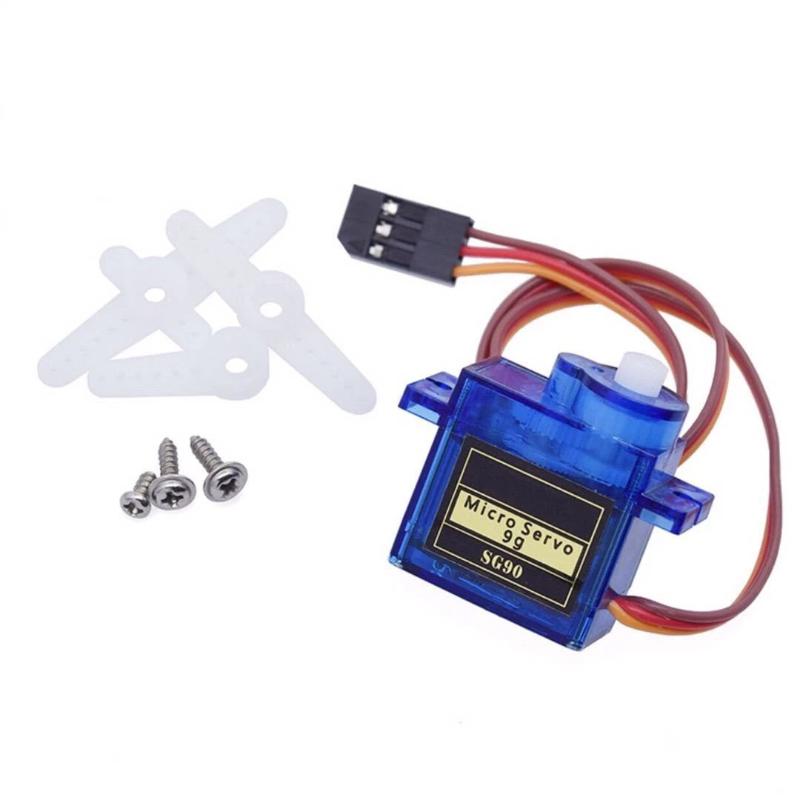 SG90 Mini Micro Servo Motor 6Pcs Kit 180/360 Degree Plastic Gear for RC Boat  DIY Electronic Experiments