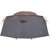 Tunnel Tent for 4 Persons Gray and Orange 318 x 275 x 140 cm