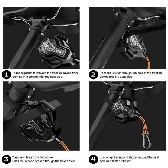 Outdoor Mountain Bicycle Tow Rope Heavy Duty Retractable Parent-child Kids MTB Road Bike Pull Strap Behind Bike Traction Device Bike Accessories