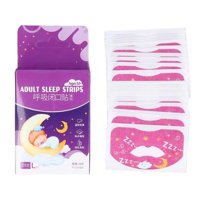 30Pcs Adult Sleep Strips Snore Mouth Tape Portable for Breathing Respiratory Regulation L