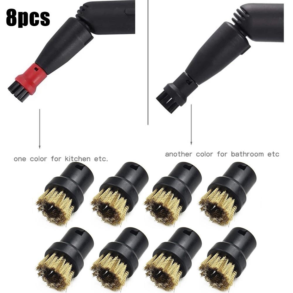 Brass Wire Brush Nozzles For Karcher Sc1 Sc2 Sc3 Sc4 Sc5 Steam Cleaner X 8